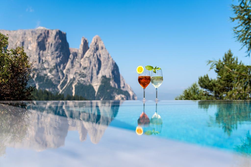 Hotel Rosa Eco Alpine Spa Resort Alpe Di Siusi Esterno foto