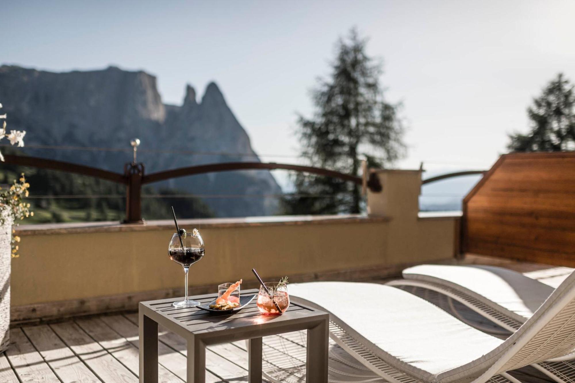 Hotel Rosa Eco Alpine Spa Resort Alpe Di Siusi Esterno foto