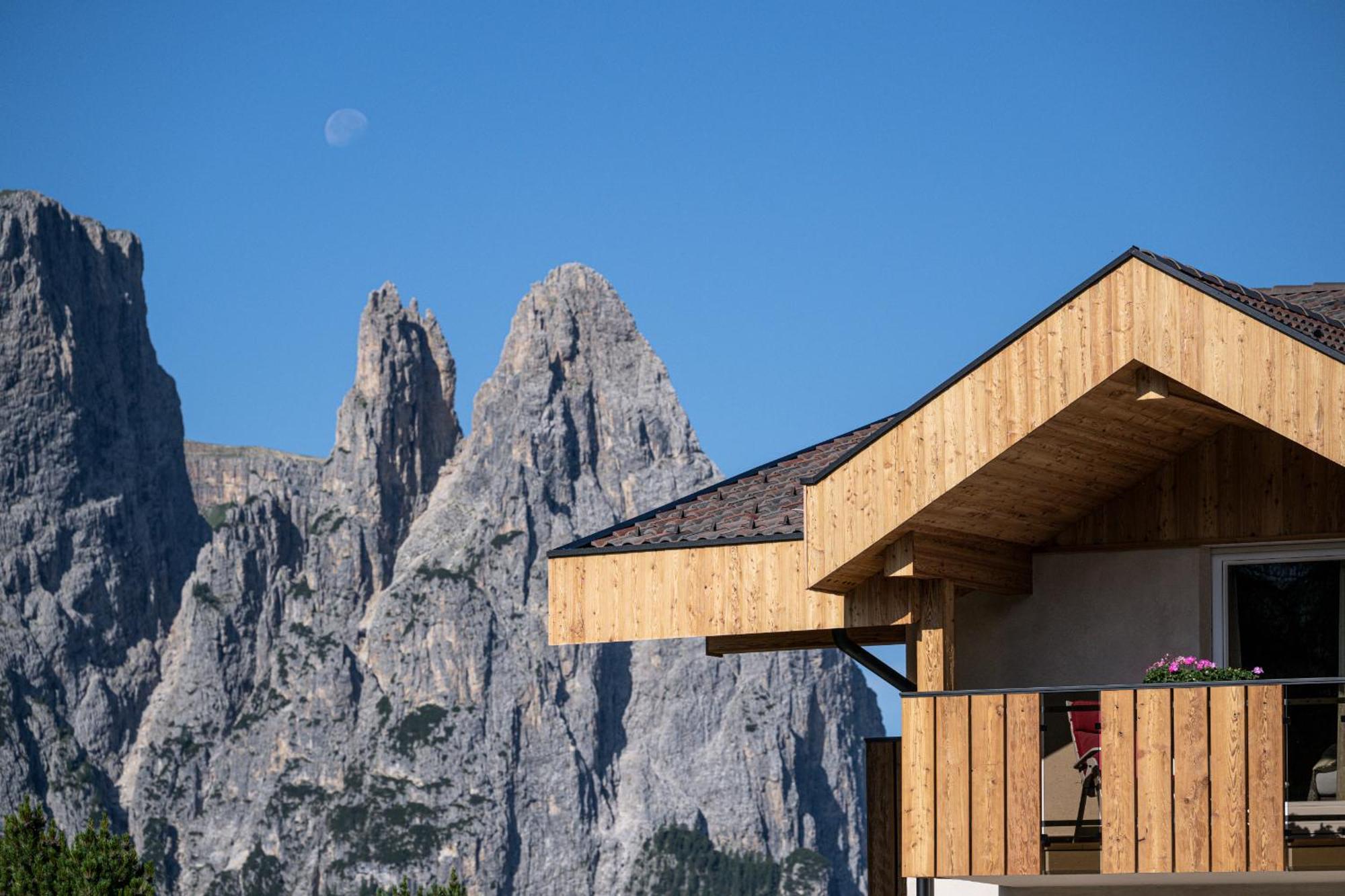 Hotel Rosa Eco Alpine Spa Resort Alpe Di Siusi Esterno foto