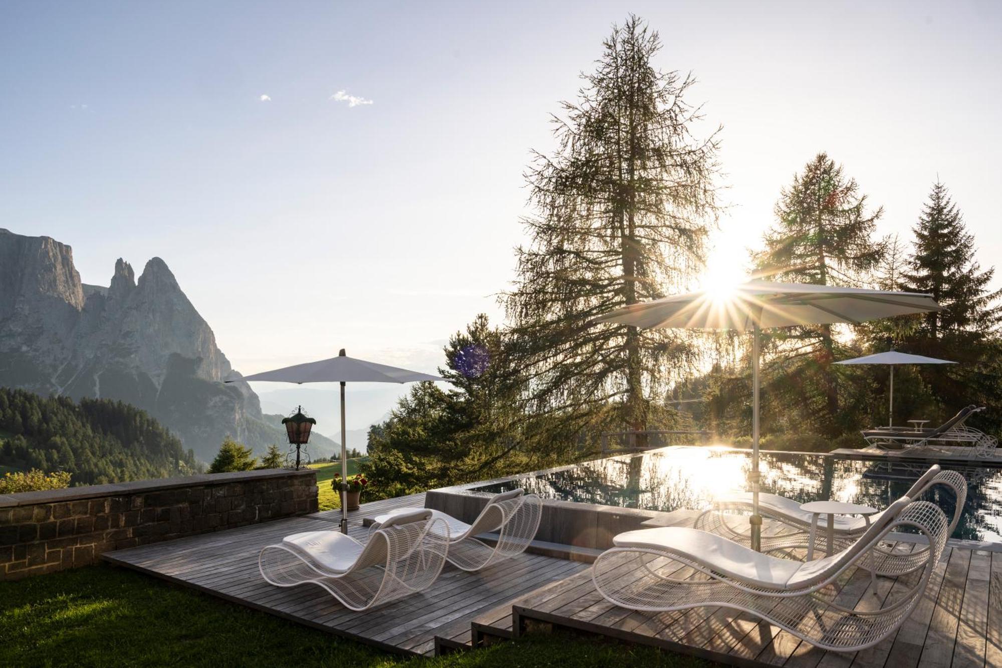 Hotel Rosa Eco Alpine Spa Resort Alpe Di Siusi Esterno foto