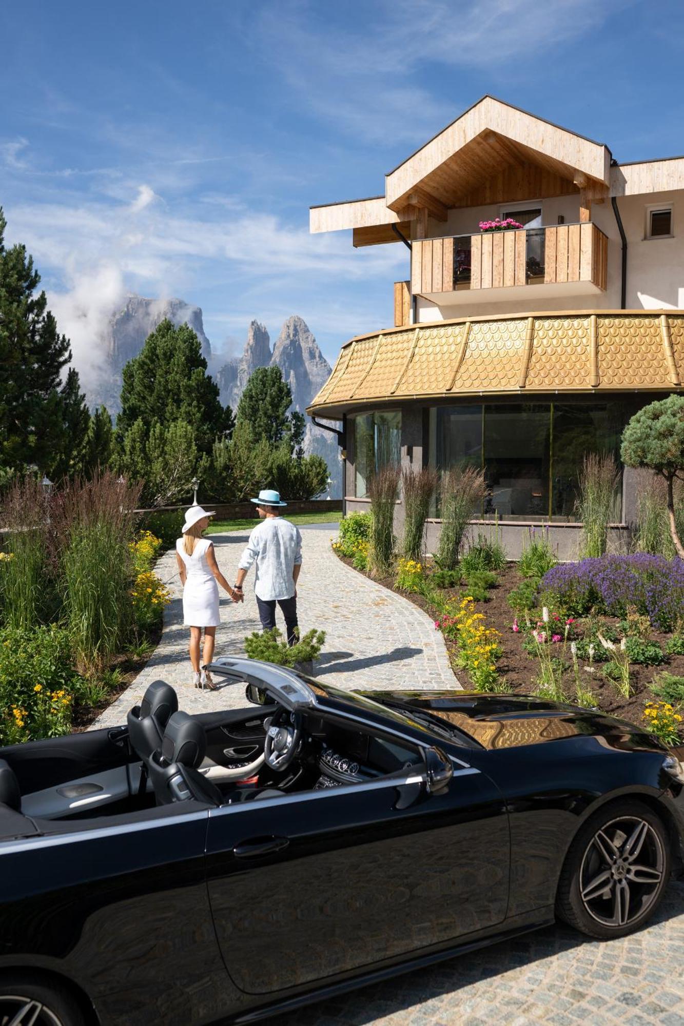 Hotel Rosa Eco Alpine Spa Resort Alpe Di Siusi Esterno foto