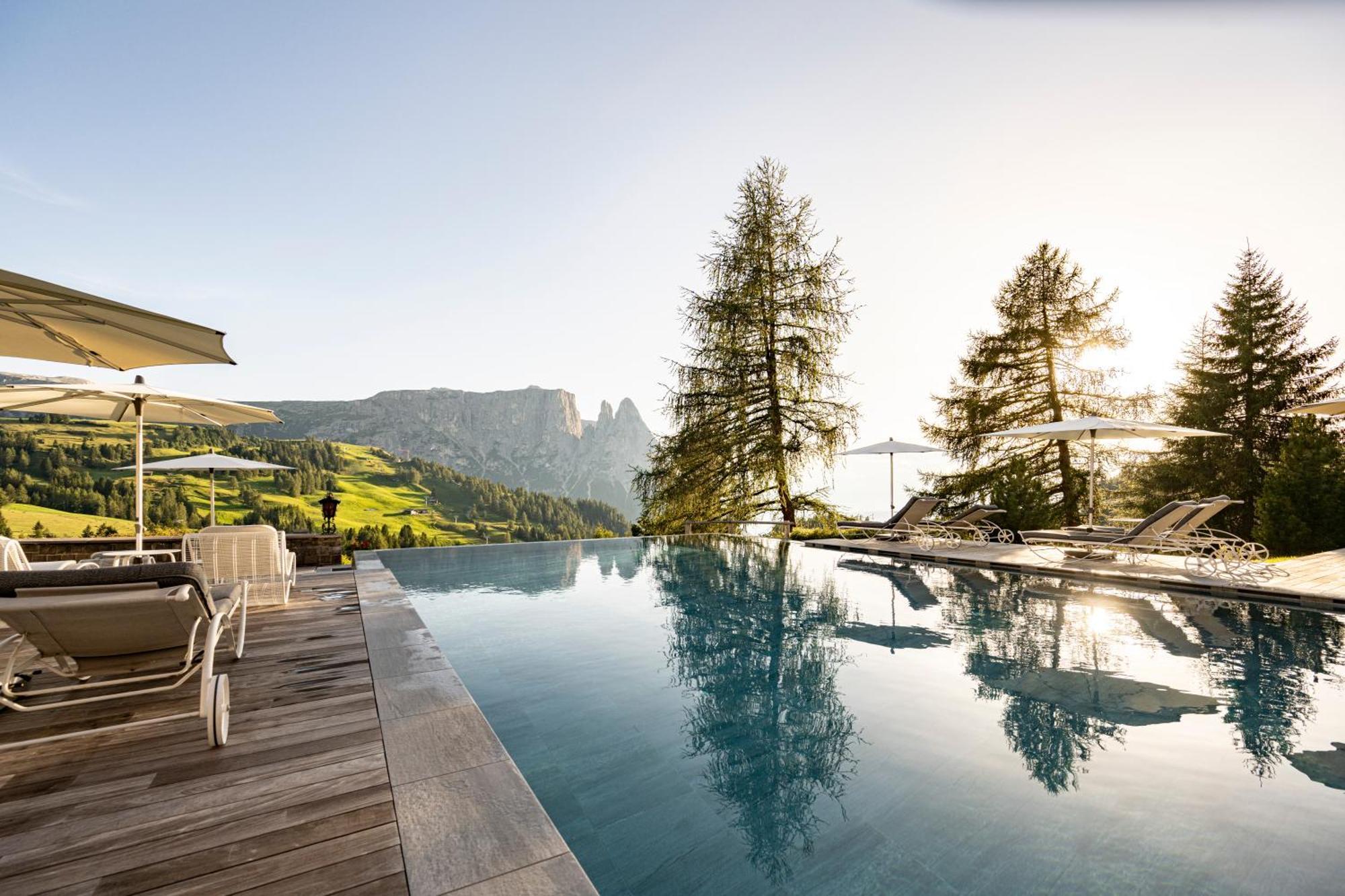 Hotel Rosa Eco Alpine Spa Resort Alpe Di Siusi Esterno foto